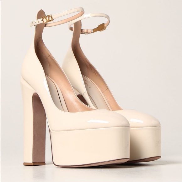 VALENTINO GARAVANI Tan-Go platform pumps - Picture 2 of 4